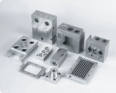 Componentes electrónicos y de hardware mecanizados mediante CNC Mill-Turn